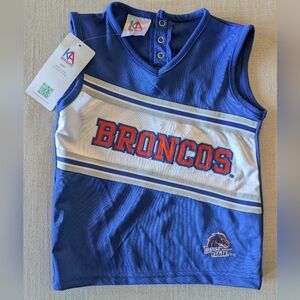 Boise State University BSU Broncos Girl's 4T Cheerleader Top